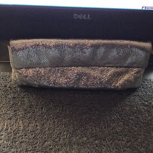 J Crew Silver Evening Bag